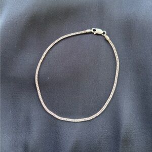 Rose Gold-Plated Sterling Silver Bracelet made in Italy